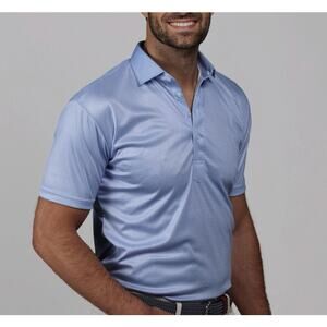 NWOT Collars & Co. Men’s Semi-Spread Collar Performance Polo Santorini Size 2XL
